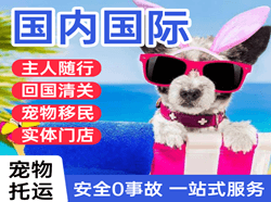 呼伦贝尔航空邮寄国际宠物托运 【国